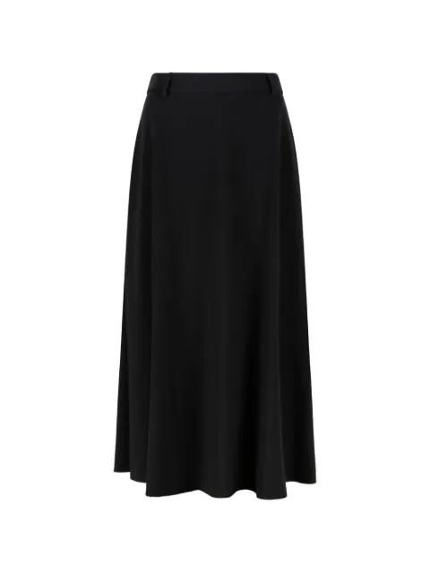 Douuod A-line flared midi skirt