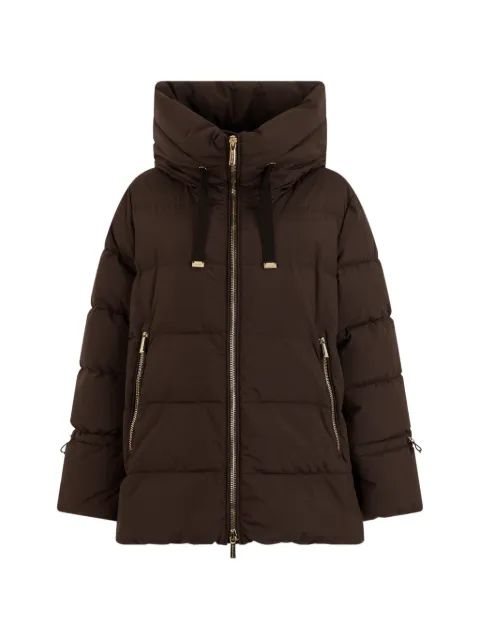 Moorer Gadia-STP quilted hooded jacket