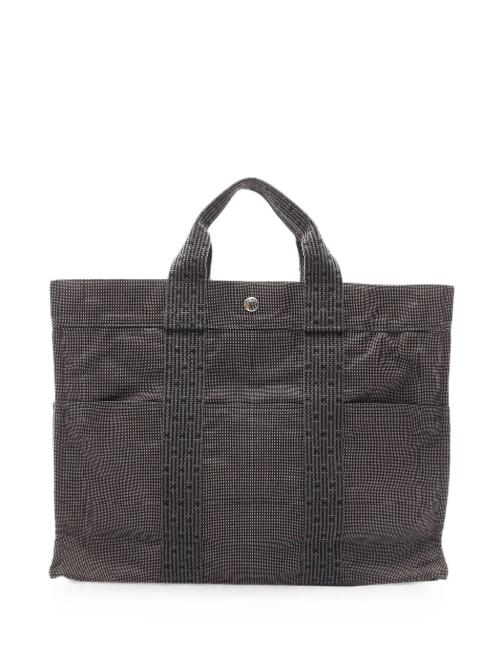 Hermès Pre-Owned 20th Century Canvas Herline MM tote bag - Grigio
