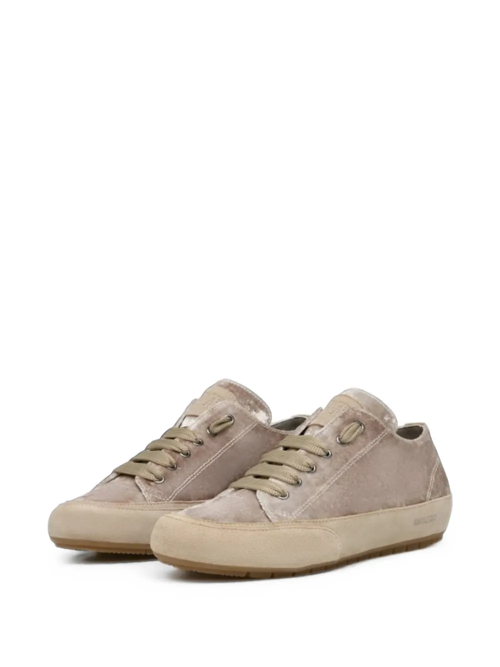 Candice Cooper Twist Woman sneakers met fluwelen vlakken Grijs