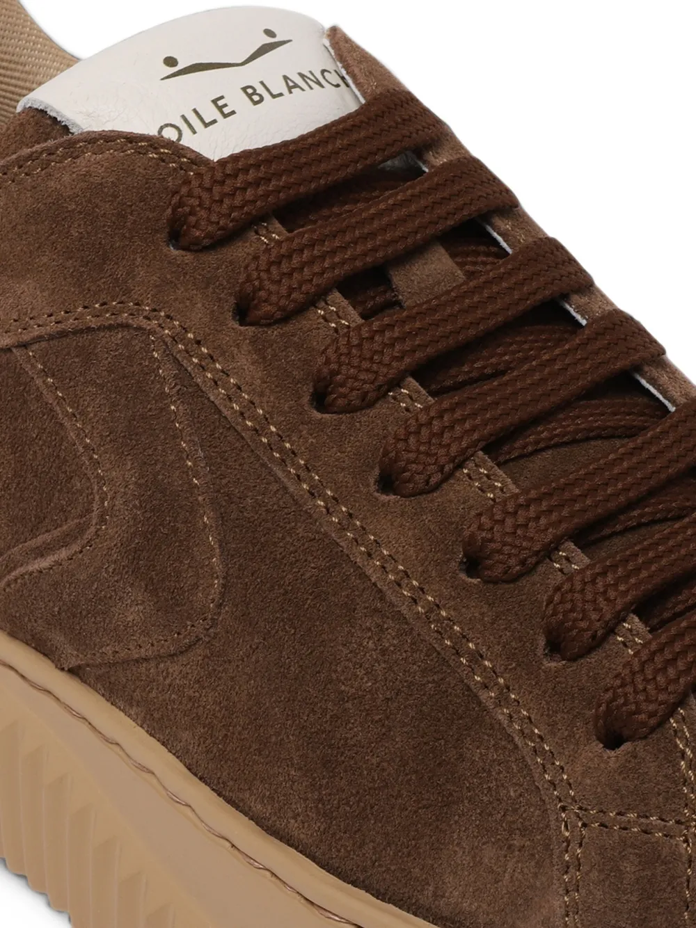 Voile Blanche suede platform sneakers Bruin