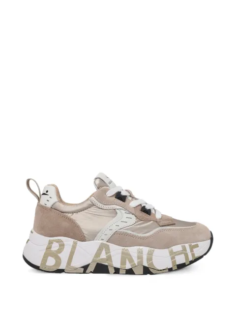 Voile Blanche logo-print panelled sneakers