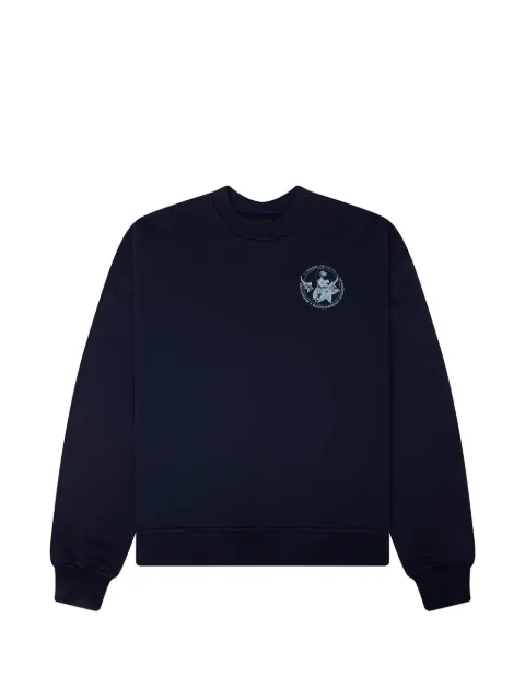 Nahmias graphic-print crew-neck sweater