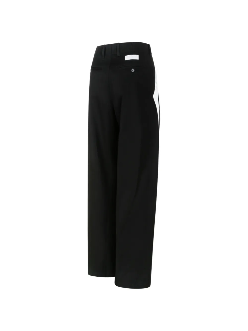 Givenchy Couture Seam broek van katoen met grosgrain-detail Zwart