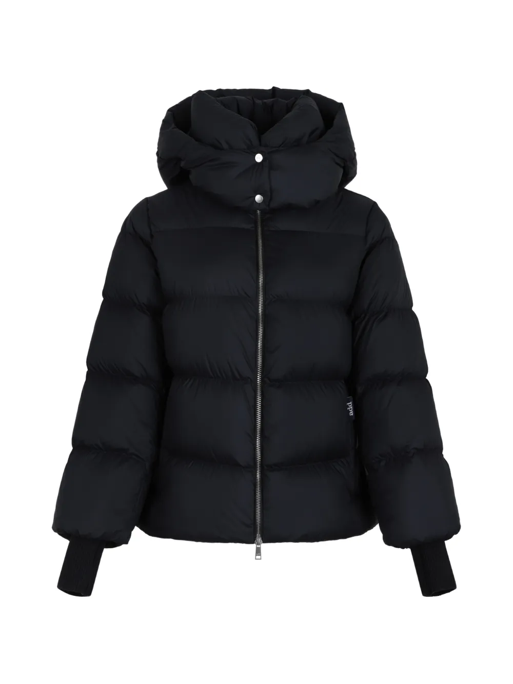 Add Hooded Ped Jacket In Black