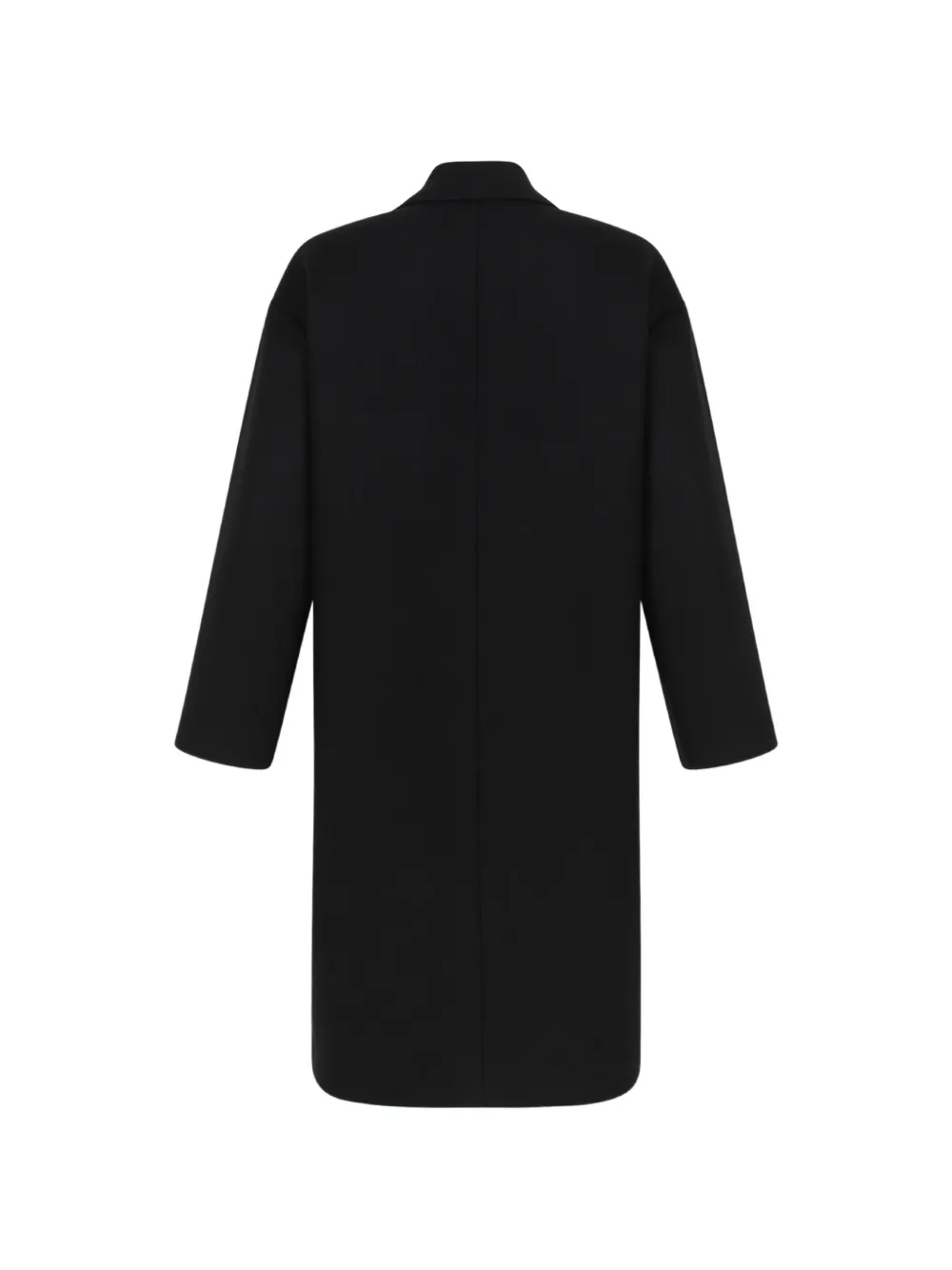 Douuod double-breasted notched-lapels coat Zwart