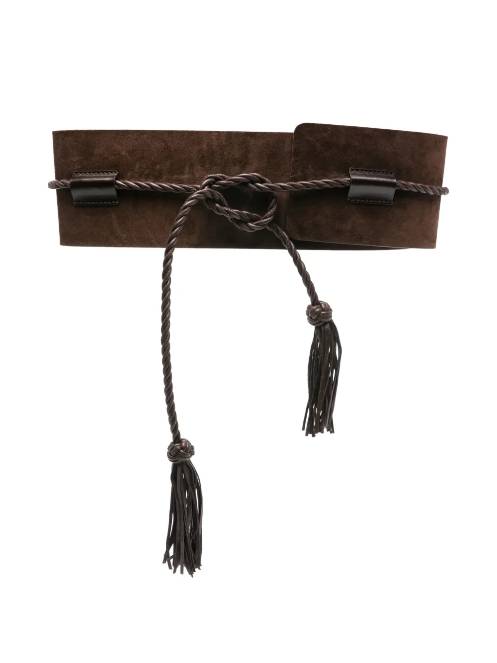 Déhanche Sedona braided suede belt