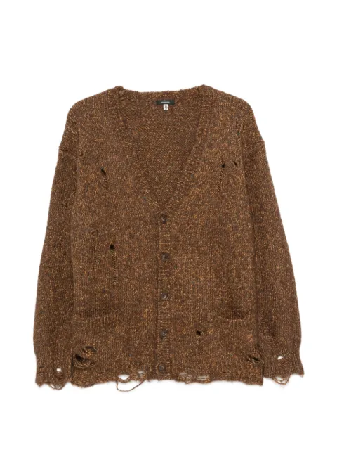 R13 distressed Boyfriend cardigan