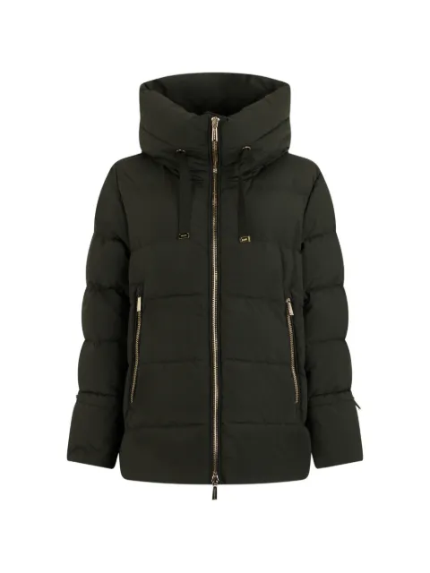 Moorer padded hooded jacket