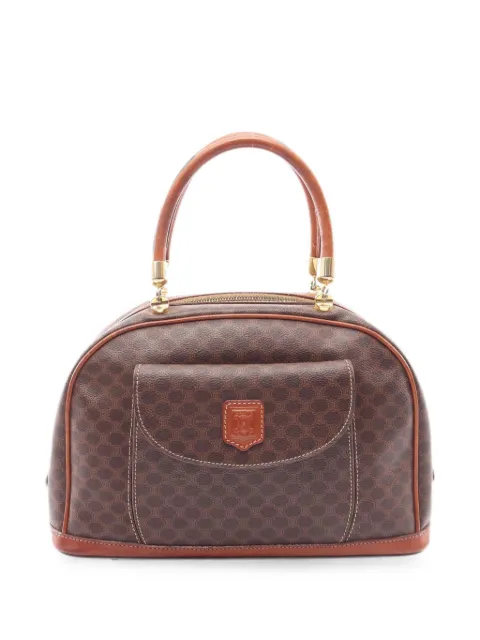 Celine Pre-Owned bolso de mano de lona Macadam revestida 1990-2000