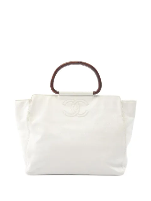CHANEL Pre-Owned 1997-1999 Caviar CC tote bag