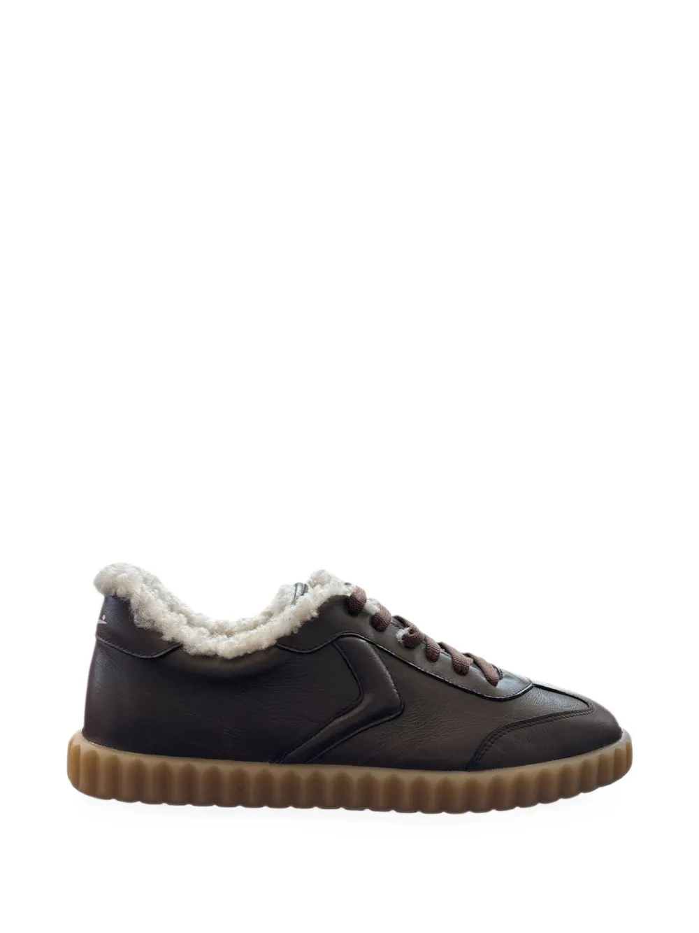 Voile Blanche almond-toe sneakers Bruin