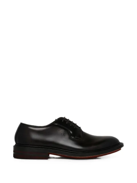 Fabi zapatos derby con logo en relieve