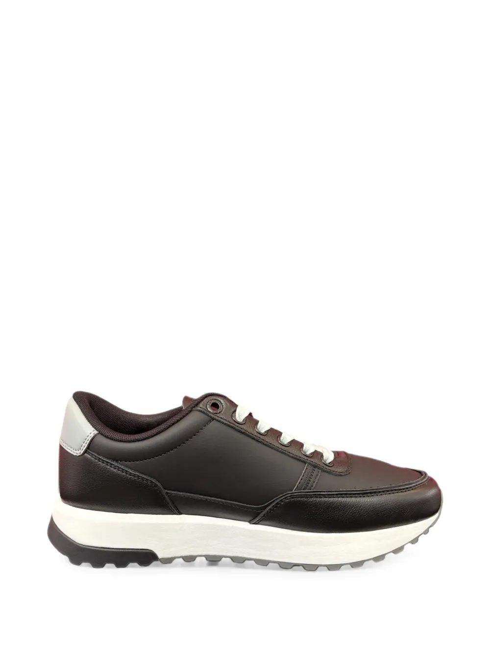 Calvin Klein Sneakers met ronde neus Zwart