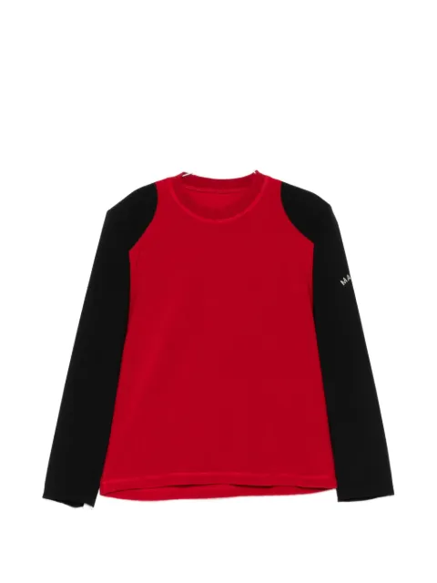 MM6 Maison Margiela raglan-sleeve logo-print T-shirt