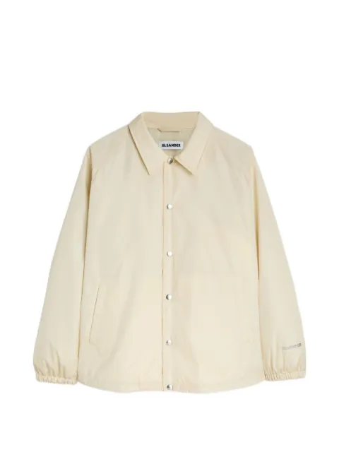 Jil Sander padded relaxed-fit recycled-polyester-taffeta jacket with Jil Sander-logo application on sleeve