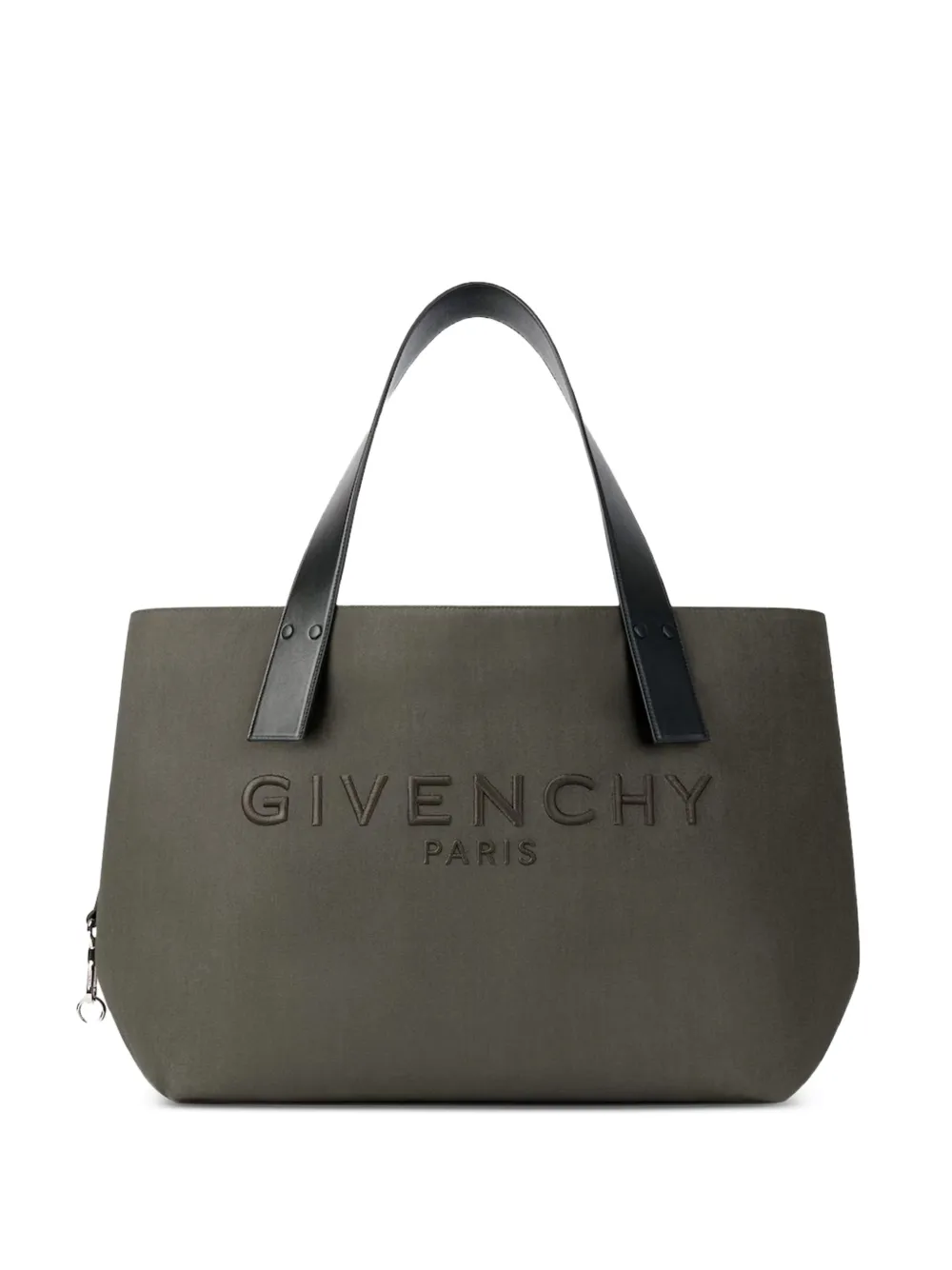 Givenchy logo-embossed tote bag - Grün