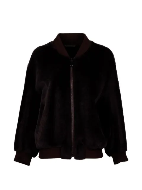 Simonetta Ravizza zip-up bomber jacket