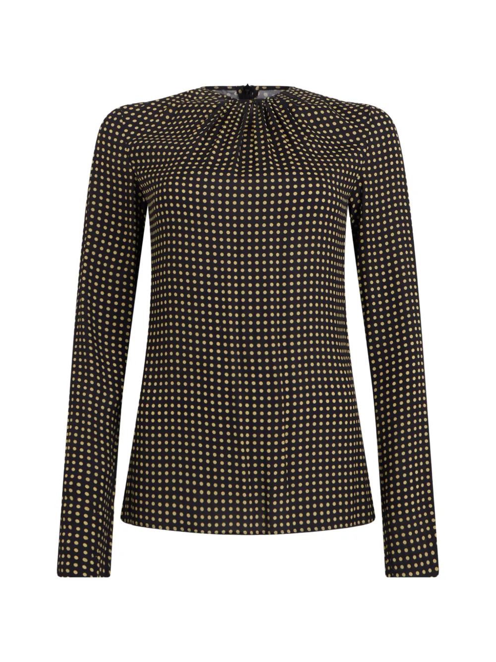 Philosophy Di Lorenzo Serafini polka-dot long-sleeve top - Nero