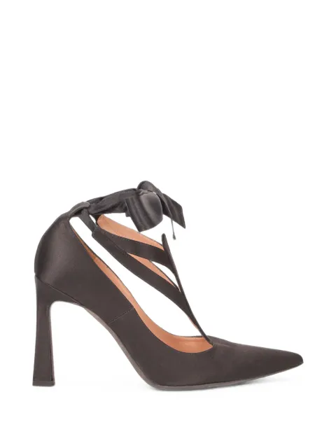 Alberta Ferretti lace-up pointed-toe pumps