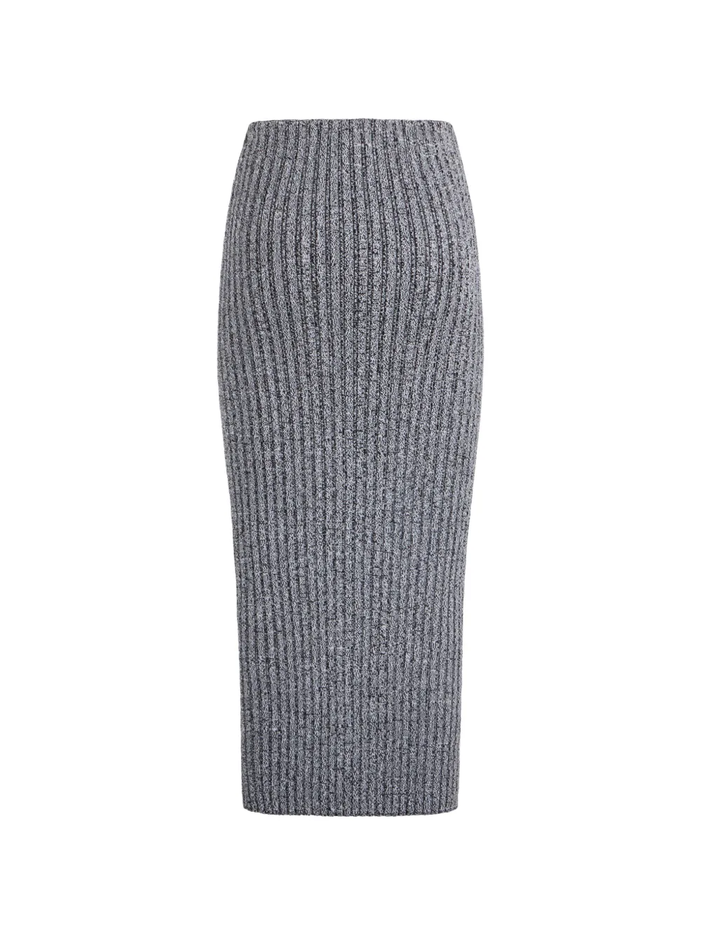 Philosophy Di Lorenzo Serafini Button-up ribgebreide rok Grijs