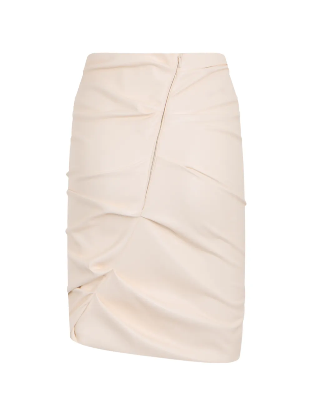 Philosophy Di Lorenzo Serafini ruched-design asymmetric-hem skirt - Nude