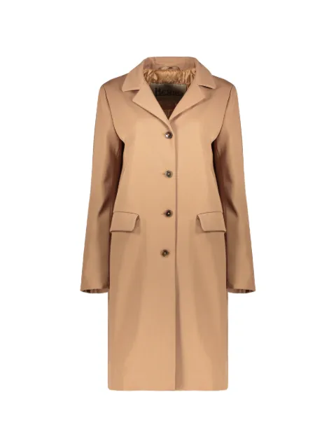 Herno button-fastening coat
