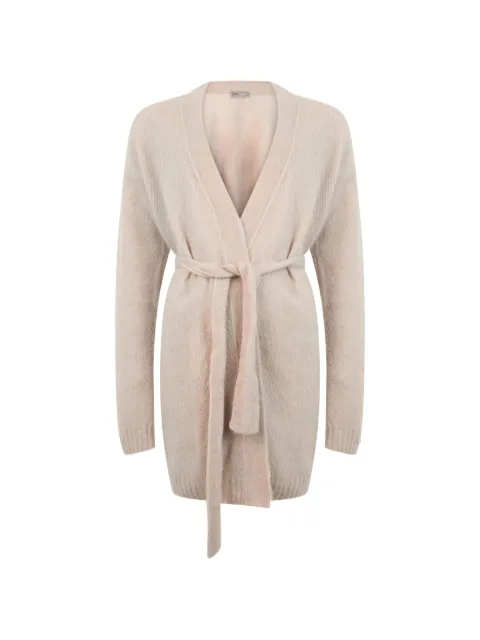 Herno belted V-neck cardigan