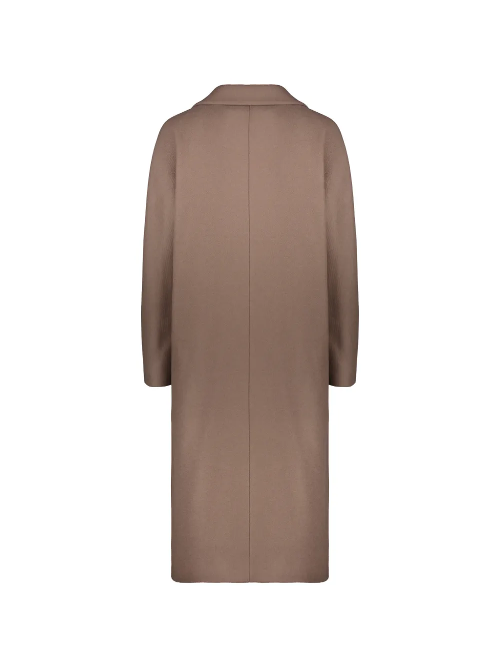 Herno lapel-collar button-up coat Beige