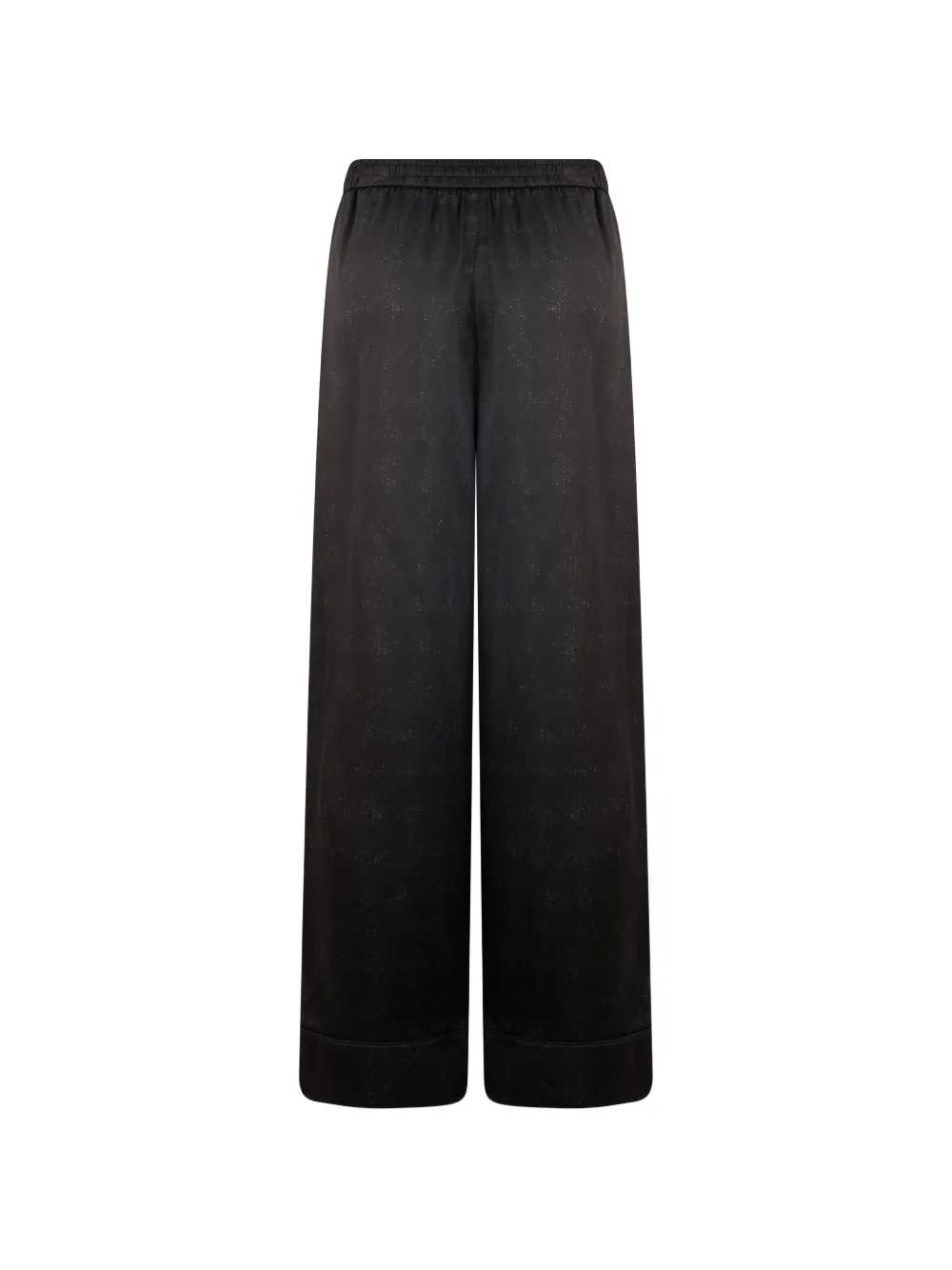 Herno drawstring wide-leg trousers Zwart