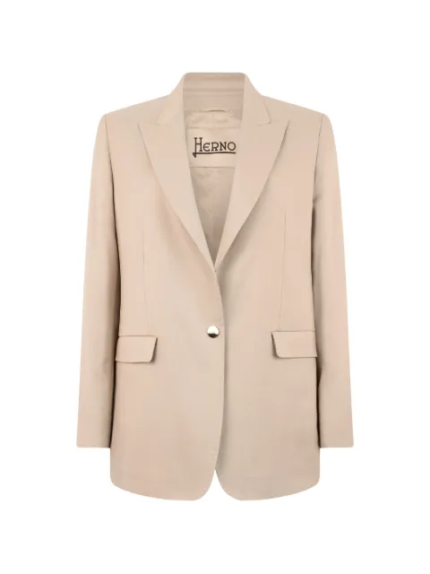 Herno shawl-collar single-breasted blazer
