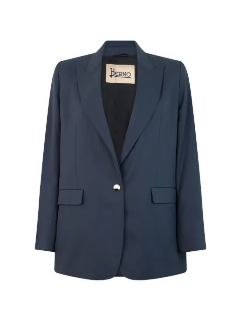 Herno shawl-collar single-breasted blazer