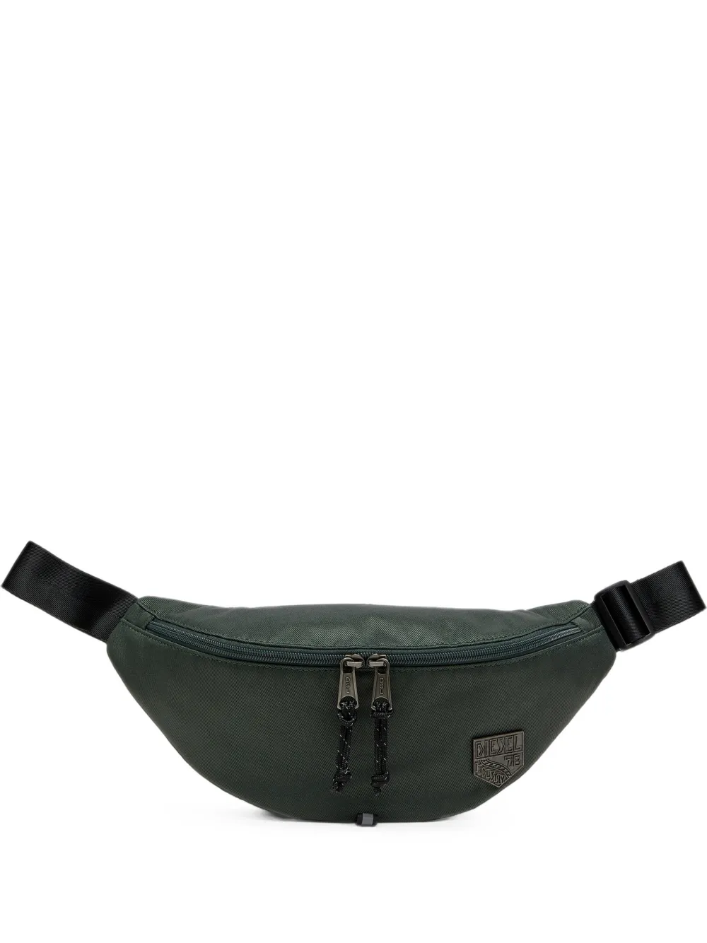 Diesel D-Pack - belt bag in nylon with emblem logo - Verde