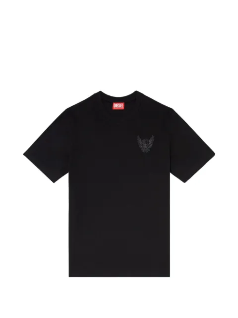 Diesel cotton T-shirt with chest logo motif