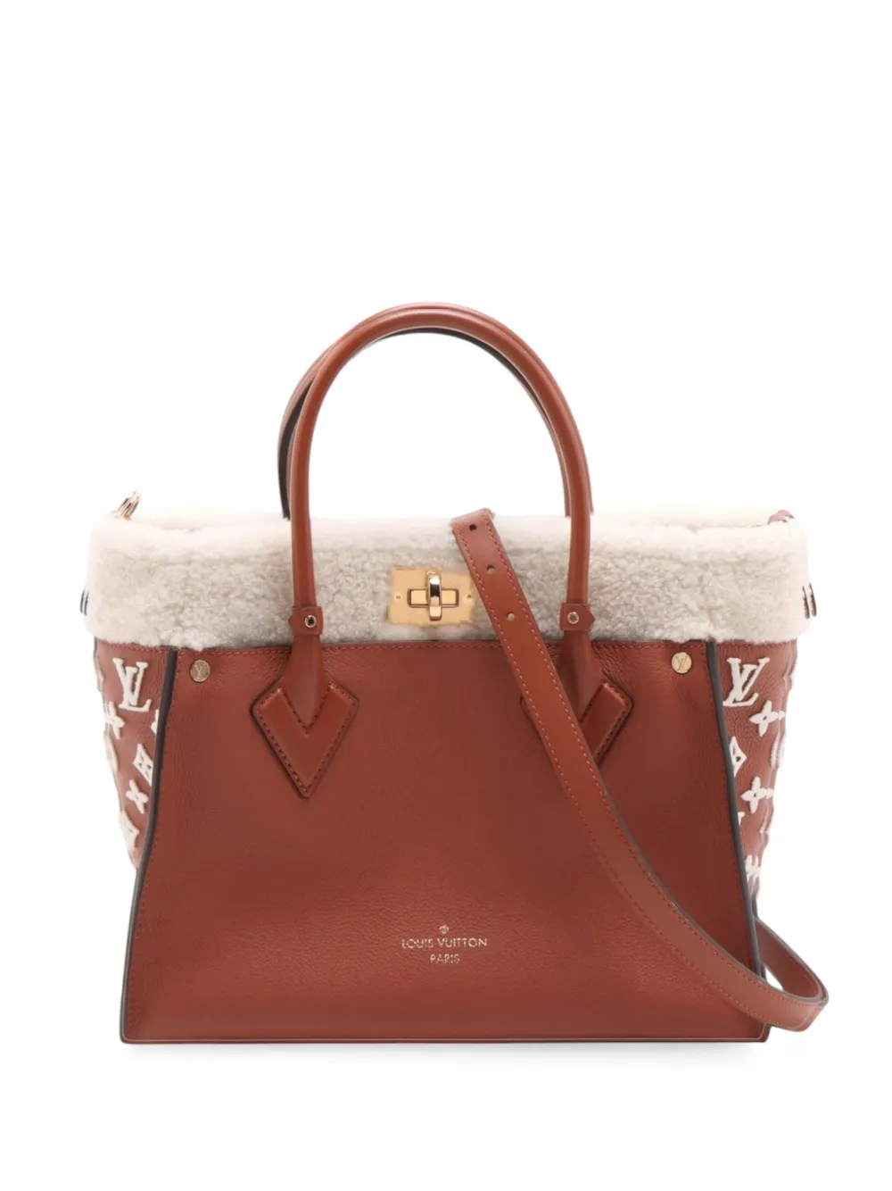 Louis Vuitton Pre-Owned 2020-2026 Monogram Tuftage On My Side MM satchel - Marrone