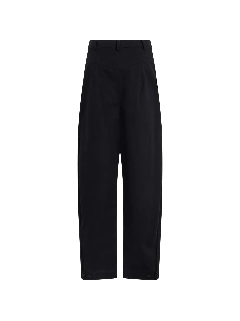 Alberta Ferretti High waist palazzo broek Zwart