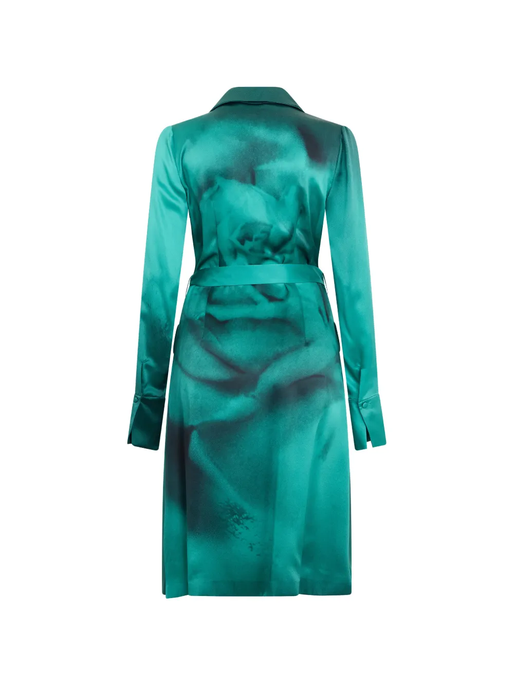 Alberta Ferretti Wikkeljurk Groen