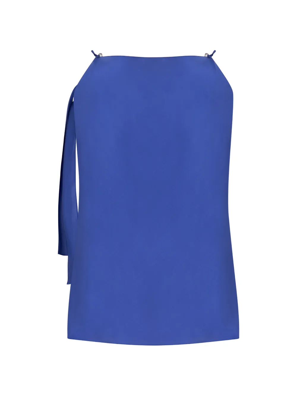 Alberta Ferretti Gedrapeerde blouse Blauw