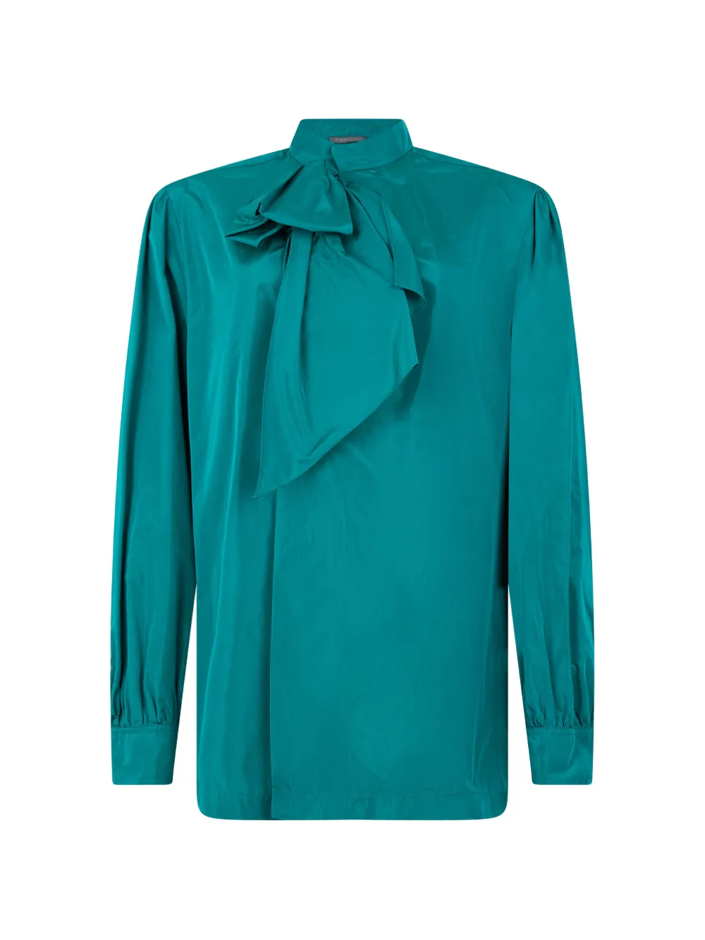 Alberta Ferretti Gedrapeerde blouse Groen