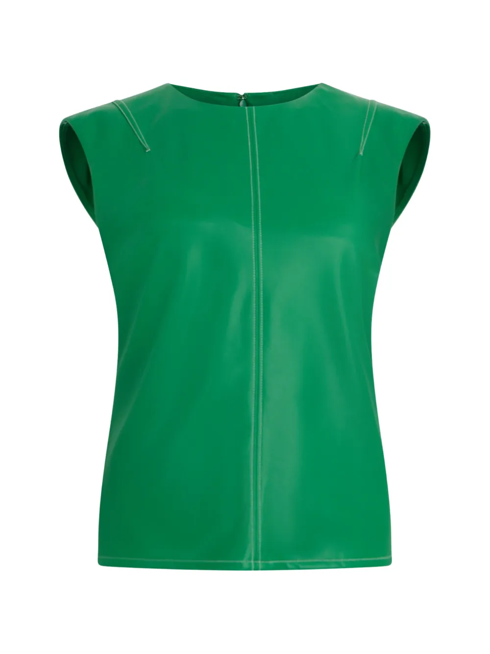 Philosophy Di Lorenzo Serafini contrast-stitch sleeveless top - Verde