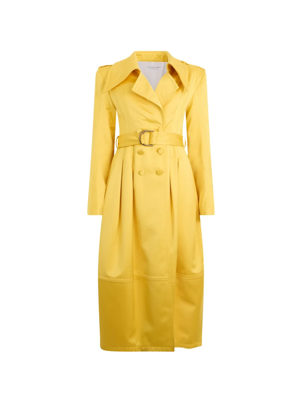 Philosophy Di Lorenzo Serafini double-breasted trench coat - Gelb