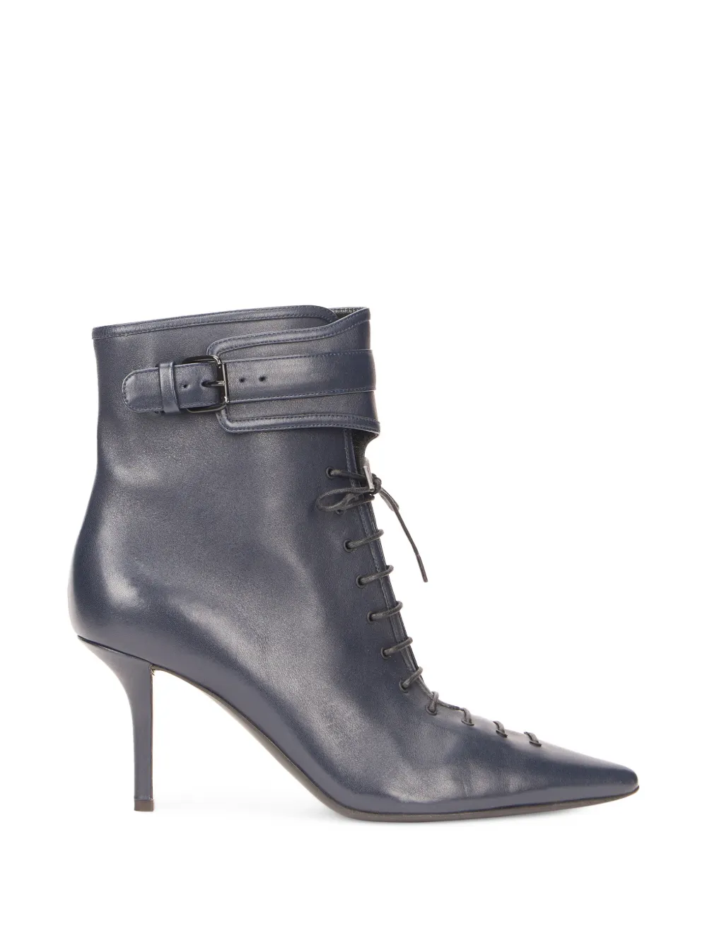 Philosophy Di Lorenzo Serafini Enkellaarzen met gesp en veters Blauw