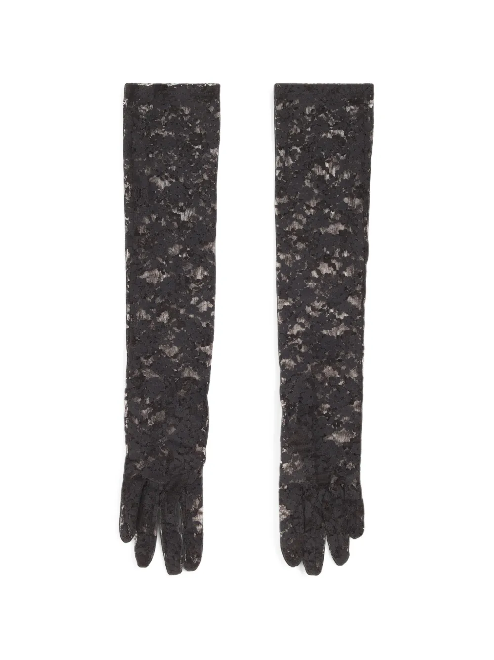 Philosophy Di Lorenzo Serafini lace-patterned gloves - Nero