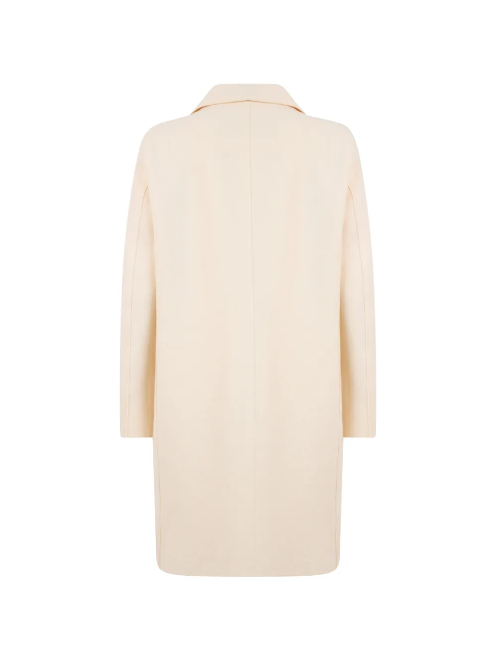 Herno button-up wool coat Beige