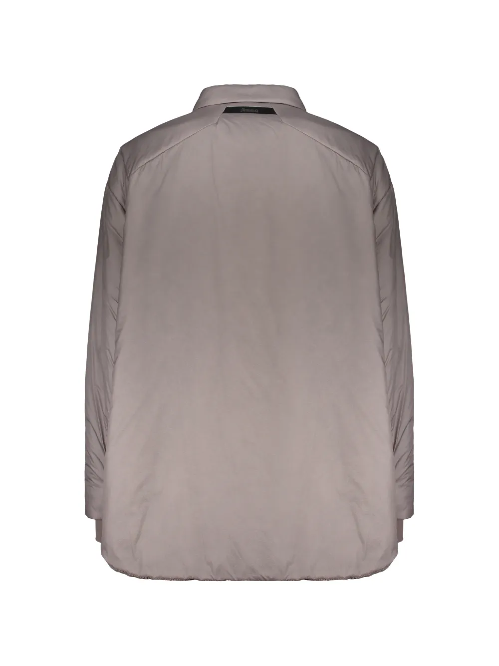 Herno Gewatteerd button-up jack Grijs