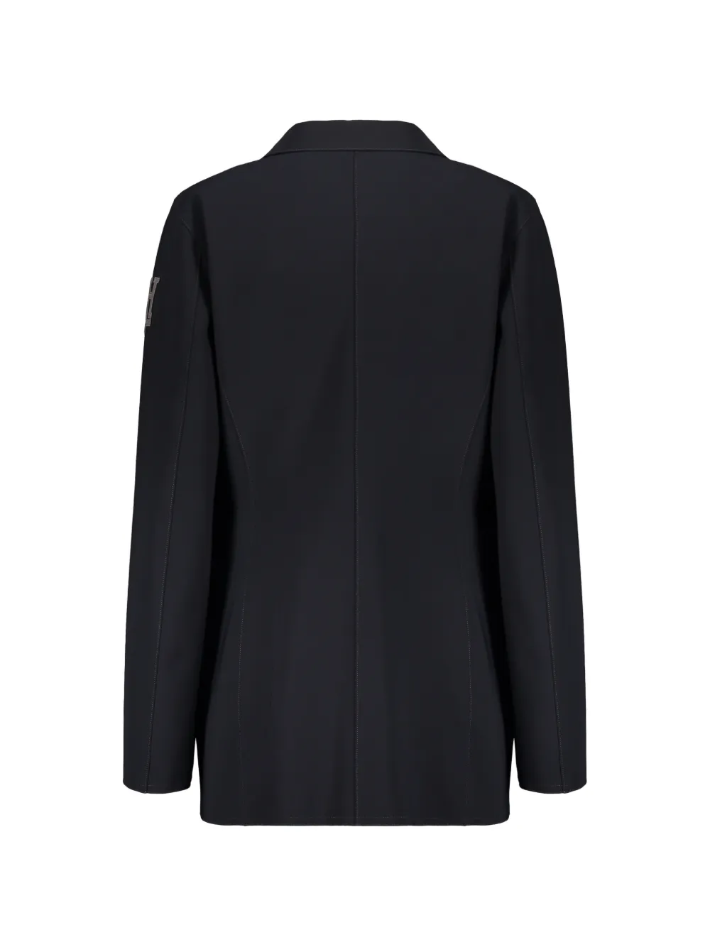 Herno Blazer met enkele rij knopen Blauw