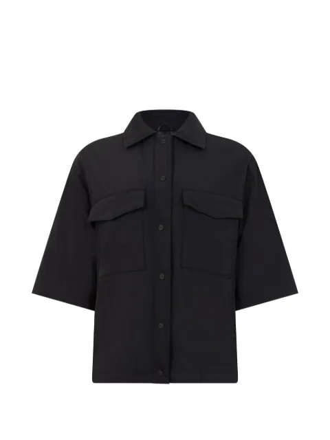 Herno sobrecamisa de manga tres cuartos