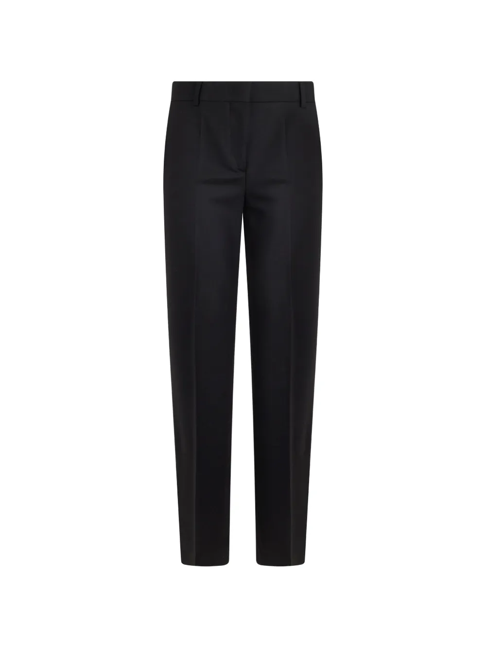Alberta Ferretti Geplooide pantalon Zwart