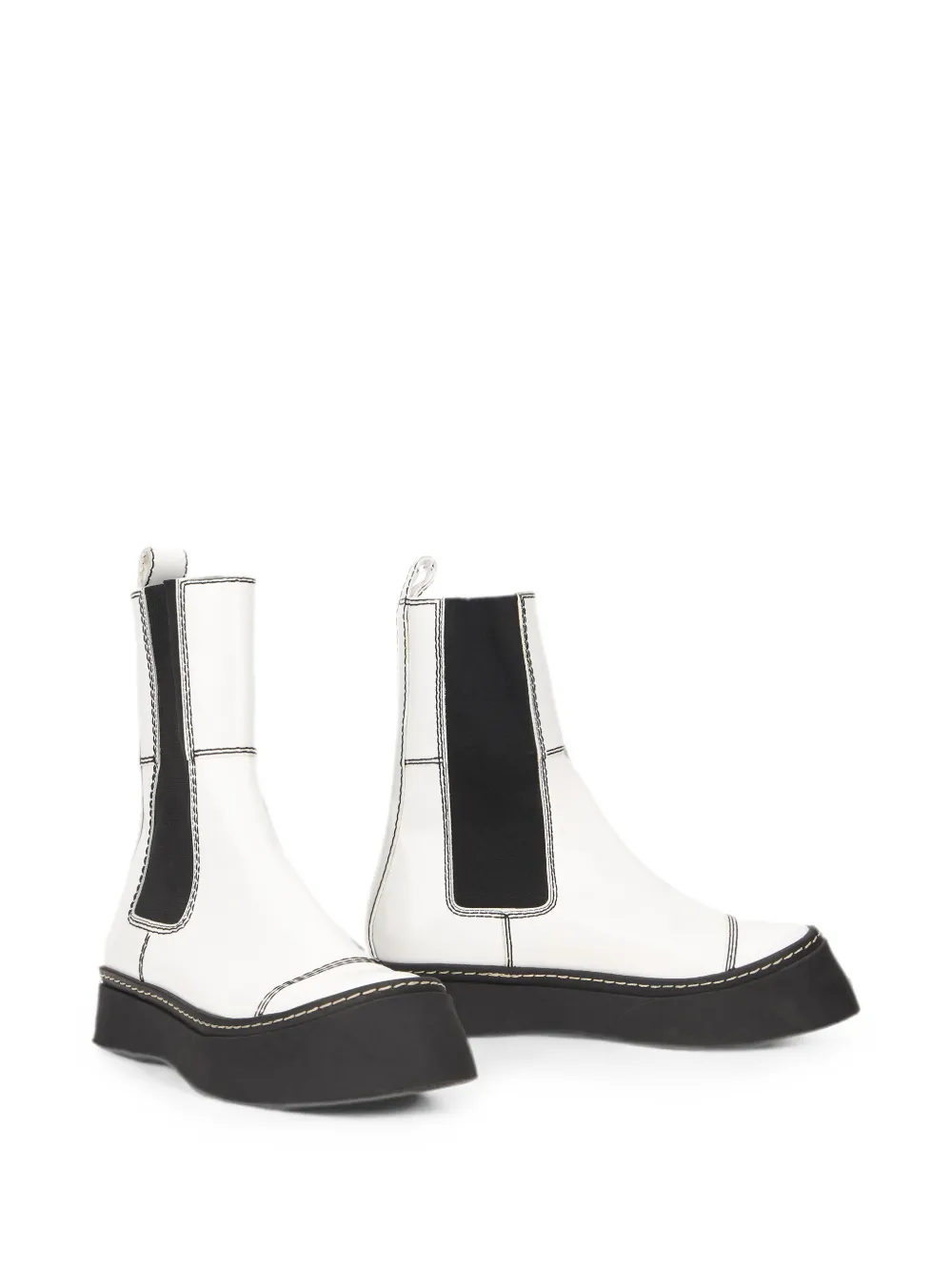 Philosophy Di Lorenzo Serafini contrast-stitch Chelsea boots Wit