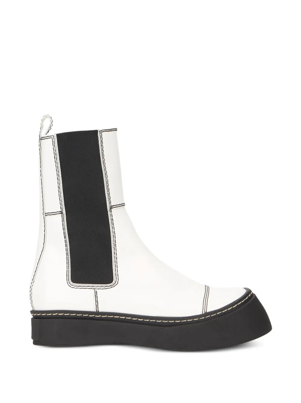 Philosophy Di Lorenzo Serafini contrast-stitch Chelsea boots Wit